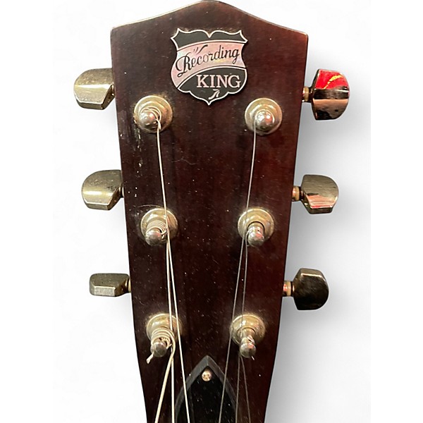 Used Recording King RM-991-R Chrome Acoustic Guitar