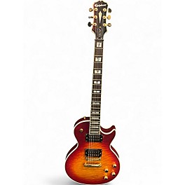 Used Epiphone Prophecy Les Paul Custom Plus CHERRY BURST Solid Body Electric Guitar
