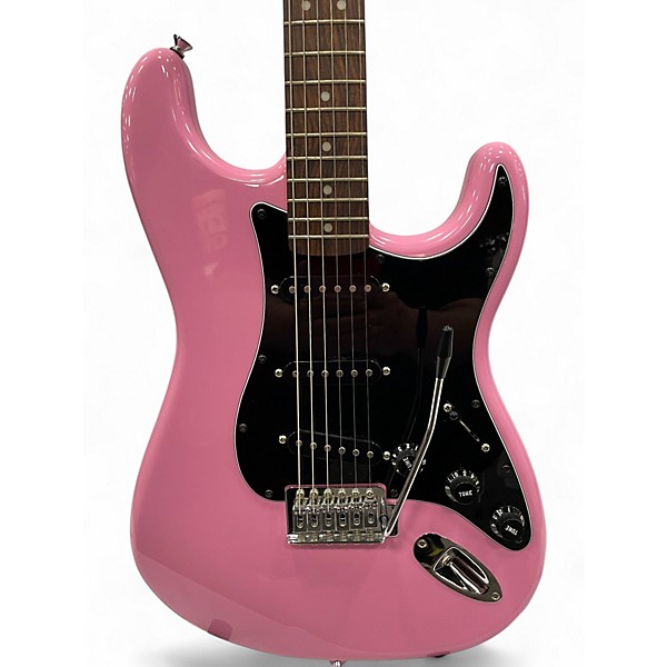 Used Squier Used Squier Bullet Stratocaster Pink Solid Body Used Squier Used Squier Bullet Stratocaster Pink Solid Body