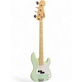 Used Squier SONIC Precision Bass Surf Green Electric Bass Guitar