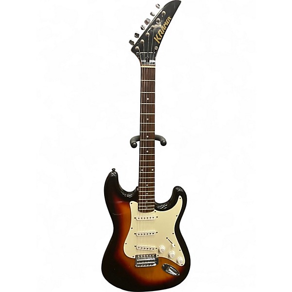 Used Kramer KS-400 3 Tone Sunburst Solid Body Electric Guitar