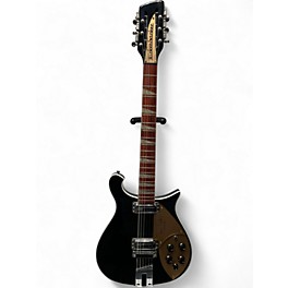 Used 1997 Rickenbacker TOM PETTY 660 Black Solid Body Electric Guitar
