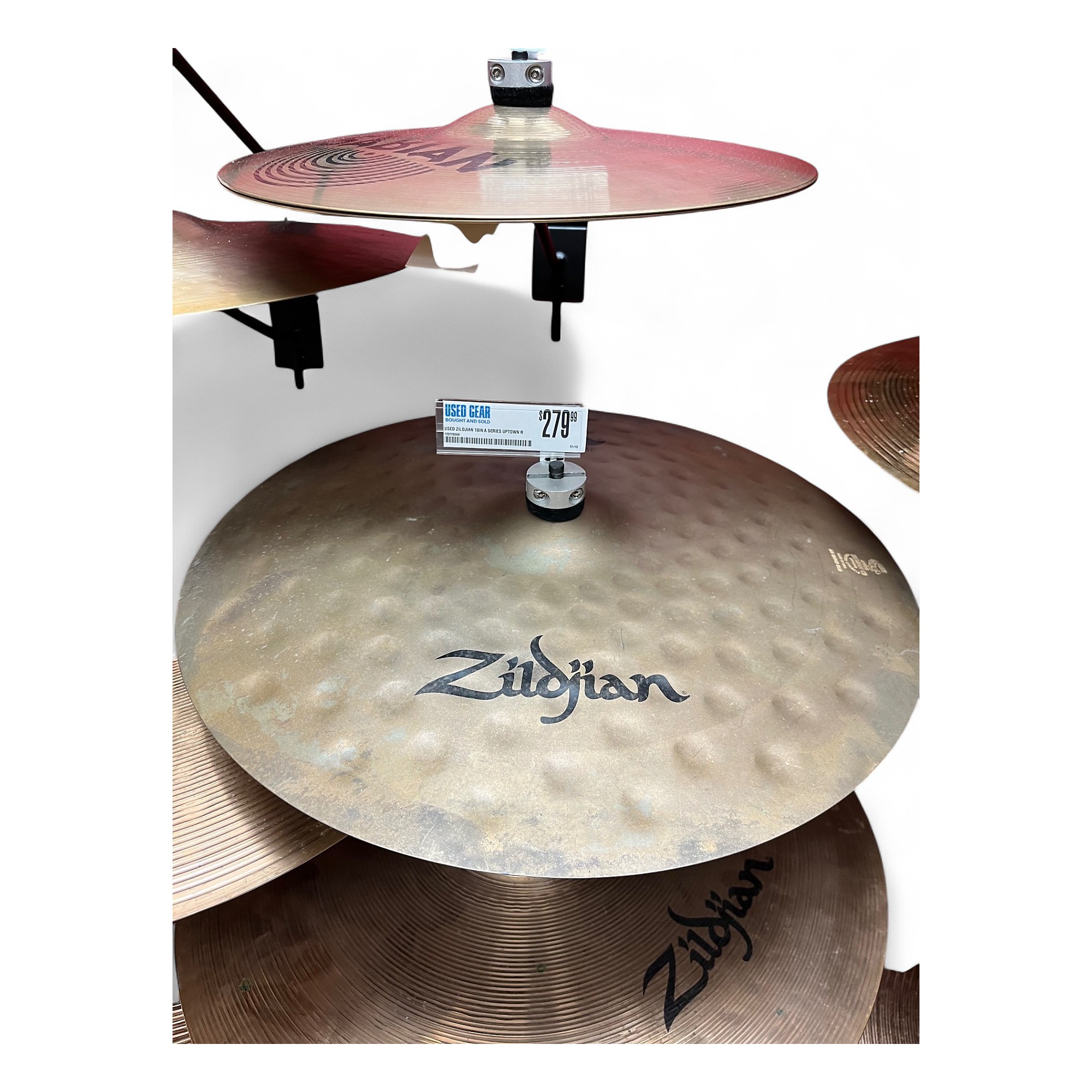 Used Zildjian Used Zildjian 18in UPTOWN RIDE Cymbal 38 Used Zildjian Used Zildjian 18in UPTOWN RIDE Cymbal 38