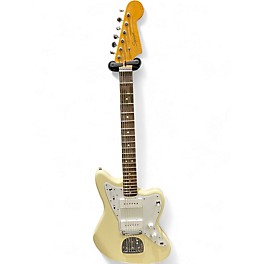 Used Squier J Mascis Jazzmaster Olympic White Solid Body Electric Guitar