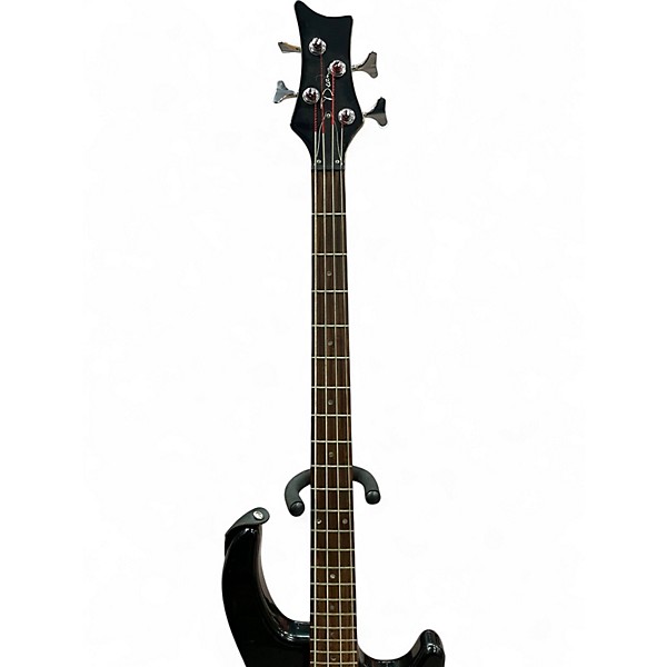 Used Dean  4 String Black Electric Bass Guitar