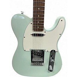 Used 2020s Squier FSR Bullet Telelecaster Surf Green Solid Body Electric Guitar