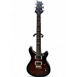 Used PRS SE Custom 24 BLACK GOLD SUNBURST Solid Body Electric Guitar