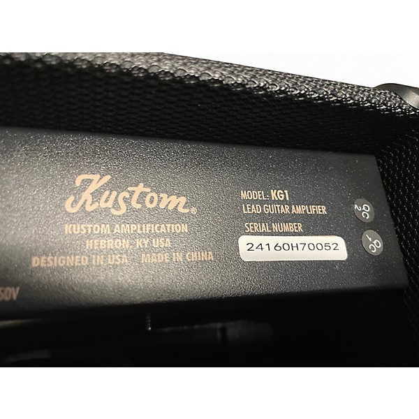 Used Kustom KG1 Guitar Combo Amp