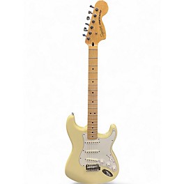 Used Squier Affinity Stratocaster Arctic White Solid Body Electric Guitar