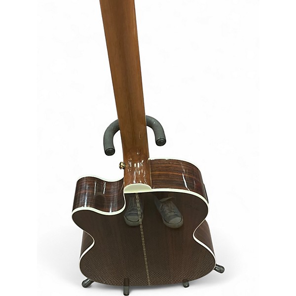 Used Zager zad80ce Natural Acoustic Electric Guitar