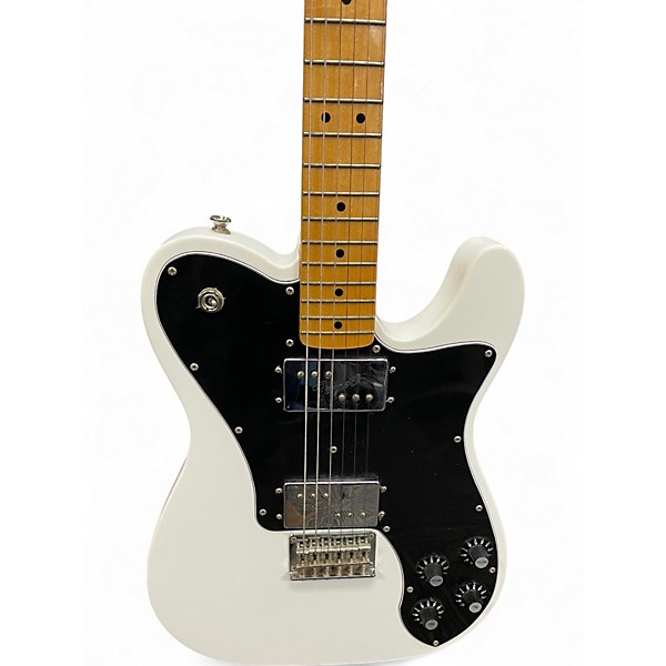 Used Squier Classic Vibe 70s Telecaster Deluxe WHITE Solid Body Electric Guitar