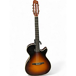 Used Godin Multiac 2 Color Sunburst Classical Acoustic Electric Guitar