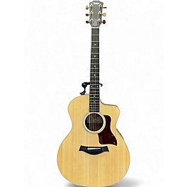 Used Taylor 214CE-K DLX Natural Acoustic Guitar