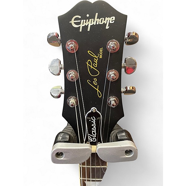 Used Epiphone Les Paul Classic 2 Color Sunburst Solid Body Electric Guitar