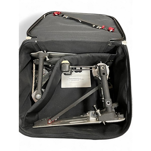 Used DW 9000 Series Double Double Bass Drum Pedal