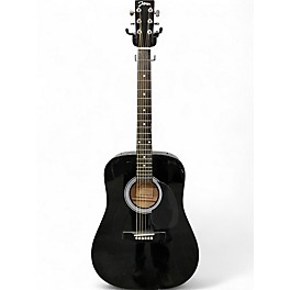 Used Johnson jg6100 Black Acoustic Guitar