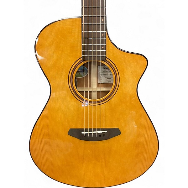 Used Breedlove Performer Natural  Acoustic Electric Guitar