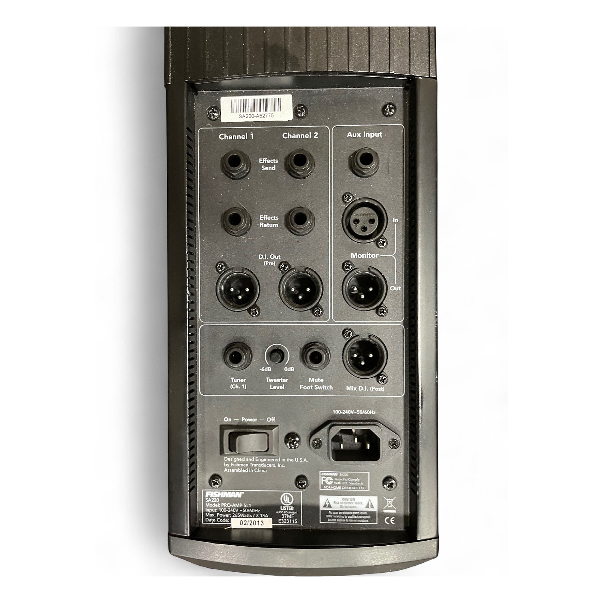 FISHMAN ポータブルPAシステム SA220 Fishman SA220 Solo Performance System