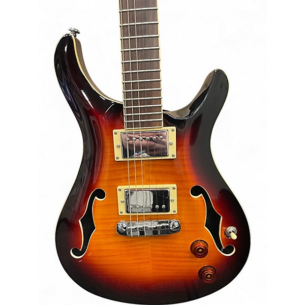 Used Dillion  DR450FX 2 Color Sunburst Hollow Body Electric Guitar