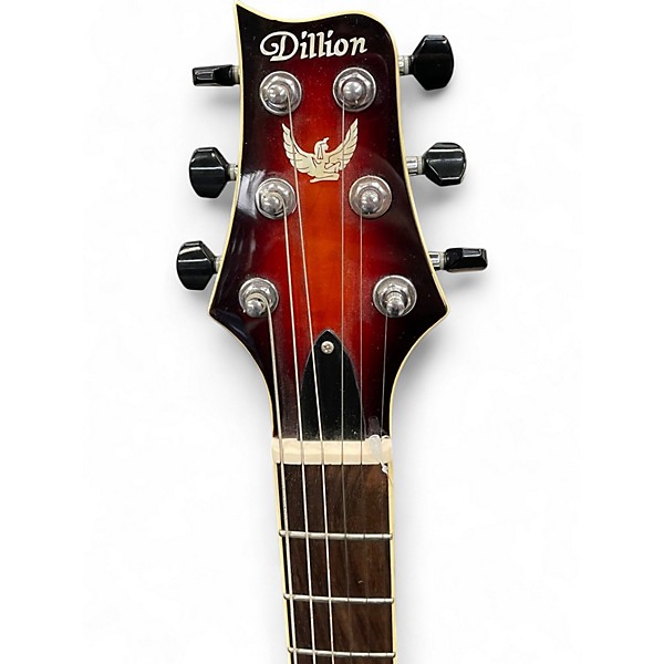 Used Dillion  DR450FX 2 Color Sunburst Hollow Body Electric Guitar