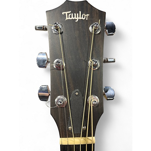 Used Taylor 214CE Deluxe Natural Acoustic Electric Guitar