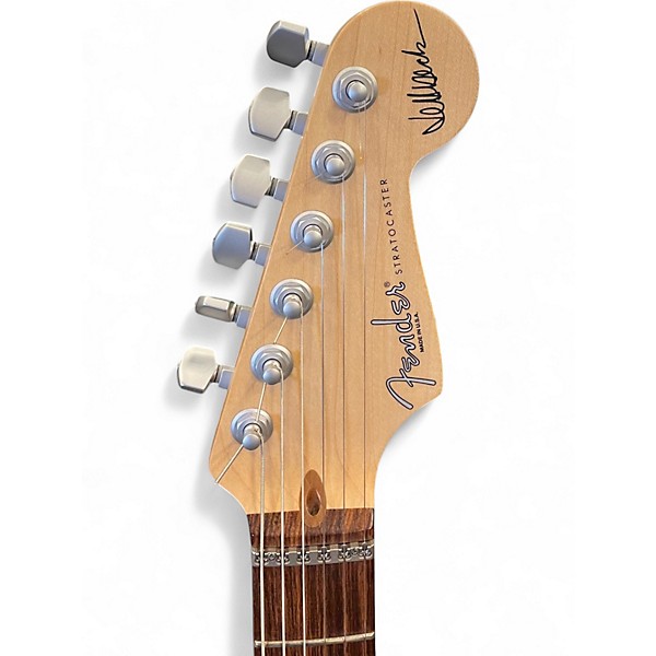 Used 2012 Fender Artist Series Jeff Beck Stratocaster Mint Green Solid Body Electric Guitar