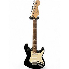 Used Fender Standard Roland Stratocaster Black Solid Body Electric Guitar