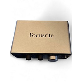 Used Focusrite iTrack Solo Audio Interface