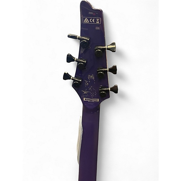 Used Ibanez FRM300PR Purple Solid Body Electric Guitar