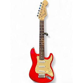 Used Squier Mini Affinity Stratocaster Candy Apple Red Electric Guitar