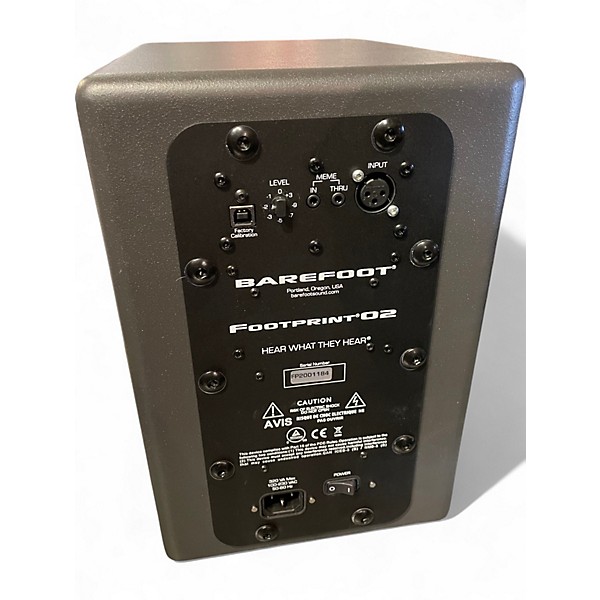 Used Barefoot Sound FOOTPRINT 02 Powered Monitor