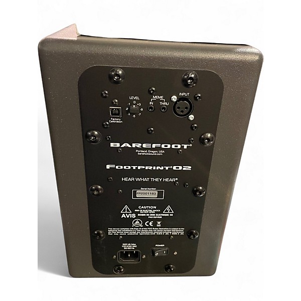 Used Barefoot Sound FOOTPRINT 02 Powered Monitor