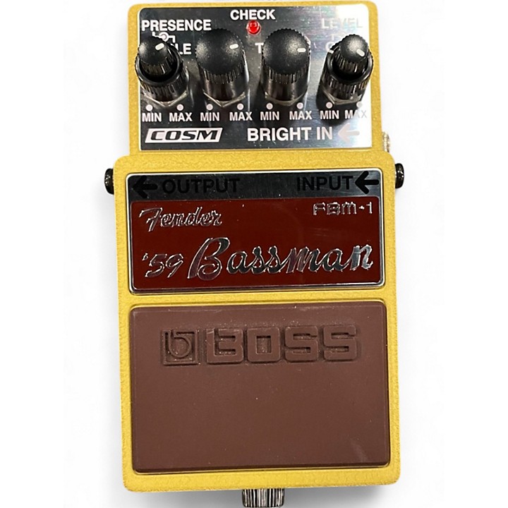 Used BOSS Used BOSS FBM1 Fender 59 Bassman Effect Pedal