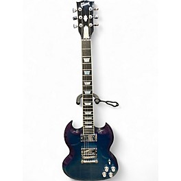 Used Gibson SG Standard HP Blueberry Fade Solid Body Electric Guitar