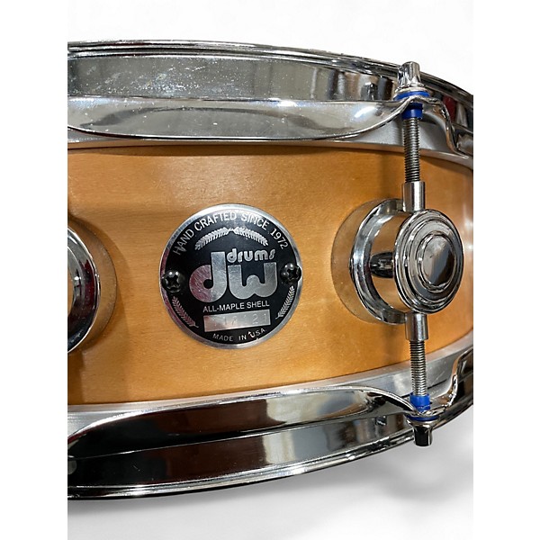 Used DW 14X4 Collector's Series Maple Snare Natural Drum