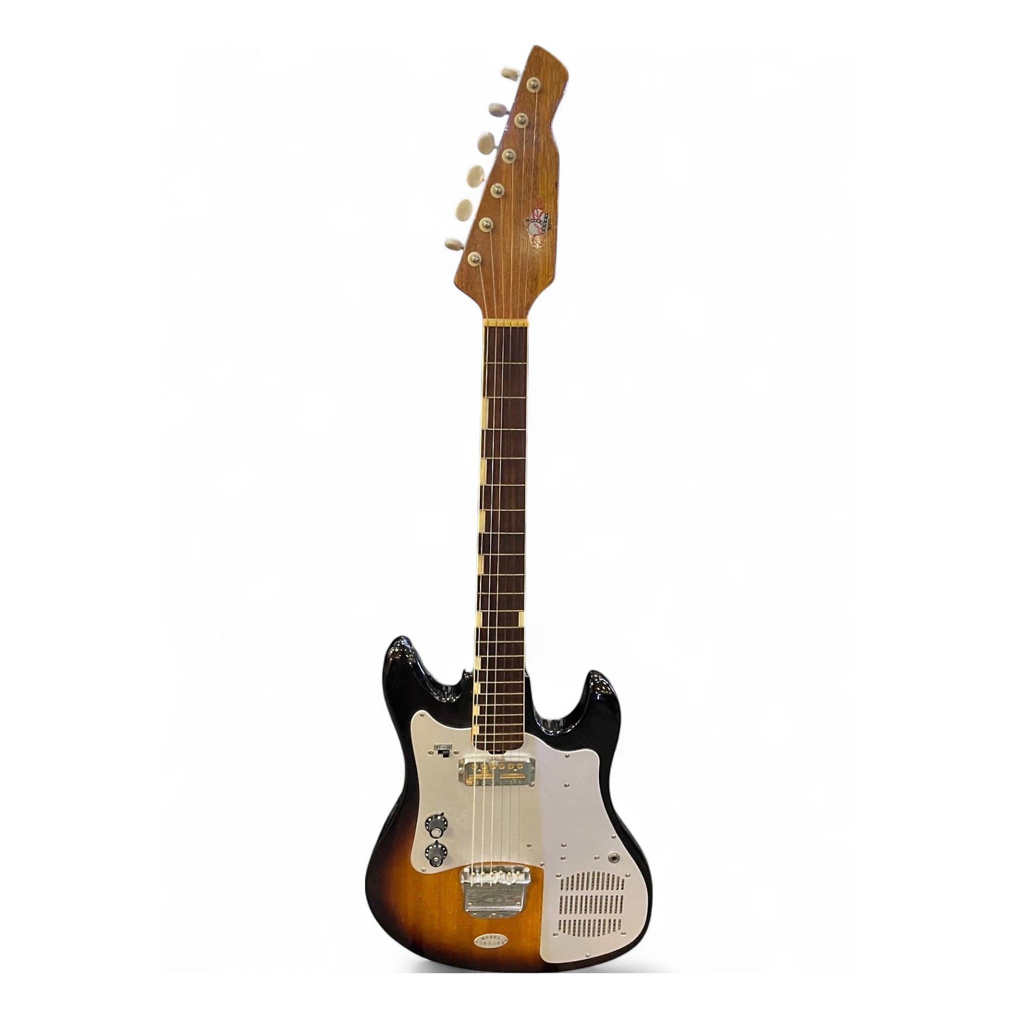 Used Teisco TRE-100 1960S 2 Color Sunburst Solid Body Electric