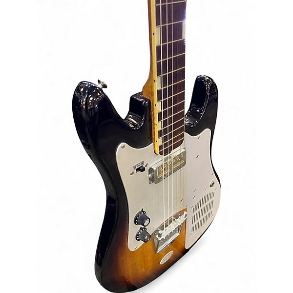 Used Teisco TRE-100 1960S 2 Color Sunburst Solid Body Electric Guitar