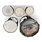 Used Rogers 5 Piece Drum Kit blue grey gradient Drum Kit