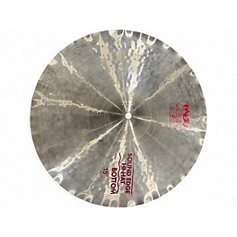 Used Paiste 15in Sound Edge Hi Hat Bottom Cymbal