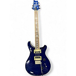 Used PRS STANDARD SE Blue Solid Body Electric Guitar