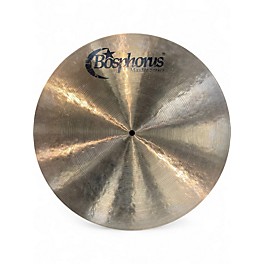 Used Bosphorus Cymbals 19in masters series flat ride Cymbal