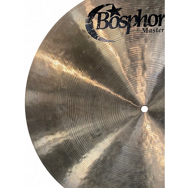 Used Bosphorus Cymbals 19in masters series flat ride Cymbal
