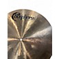 Used Bosphorus Cymbals 19in masters series flat ride Cymbal