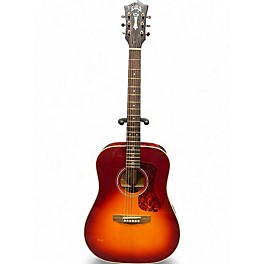 Used Guild D-140 2 Tone Sunburst Acoustic Guitar