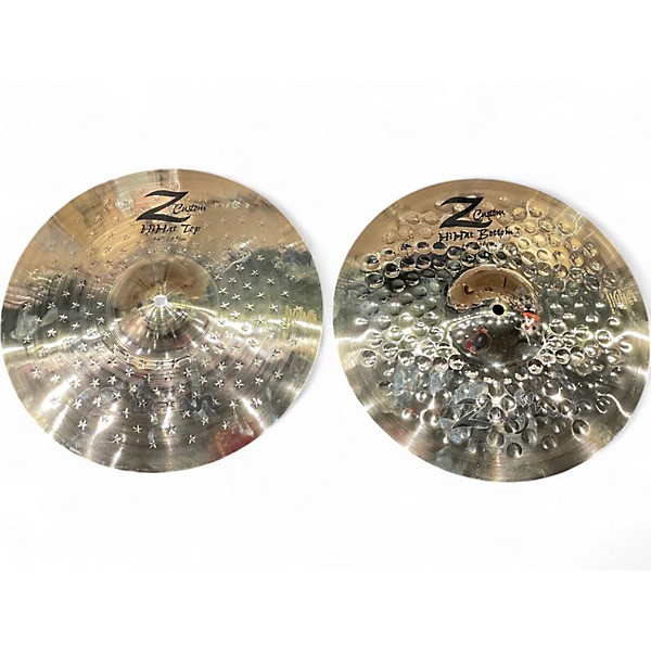 Used Zildjian 14in Z Custom Hi Hat Pair Cymbal,New Products : American Fashion Style Bags On Sale