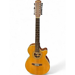 Used Fender JG-12CE Natural 12 String Acoustic Guitar