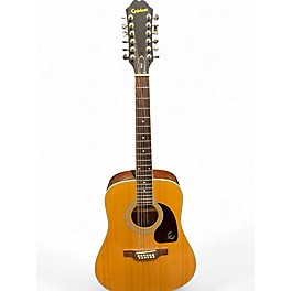 Used Epiphone DR212 Natural 12 String Acoustic Guitar