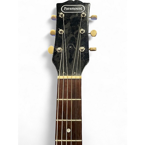 Vintage 1950s Paramount VINTAGE PARAMOUNT ELECTRIC GUITAR Antique Natural Hollow Body Electric Guitar