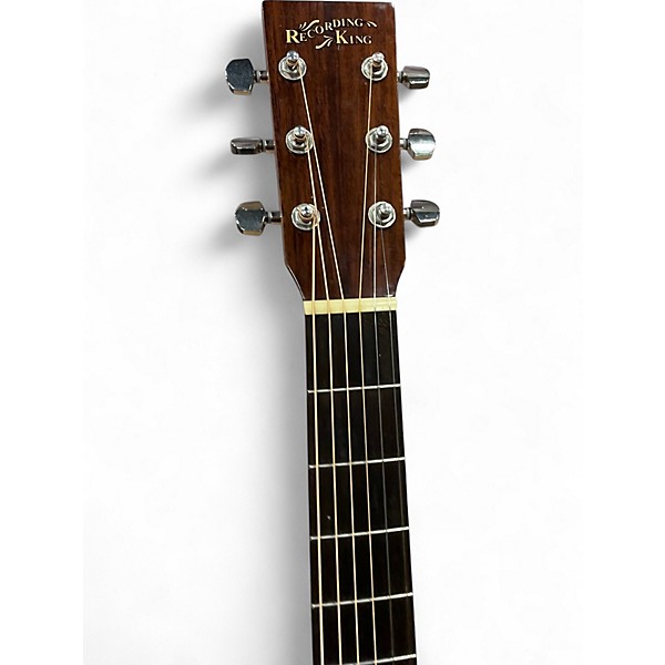 Used Recording King RD-06 Vintage Natural Acoustic Guitar