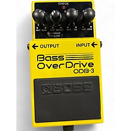 Used BOSS ODB3 Bass Overdrive Bass Effect Pedal